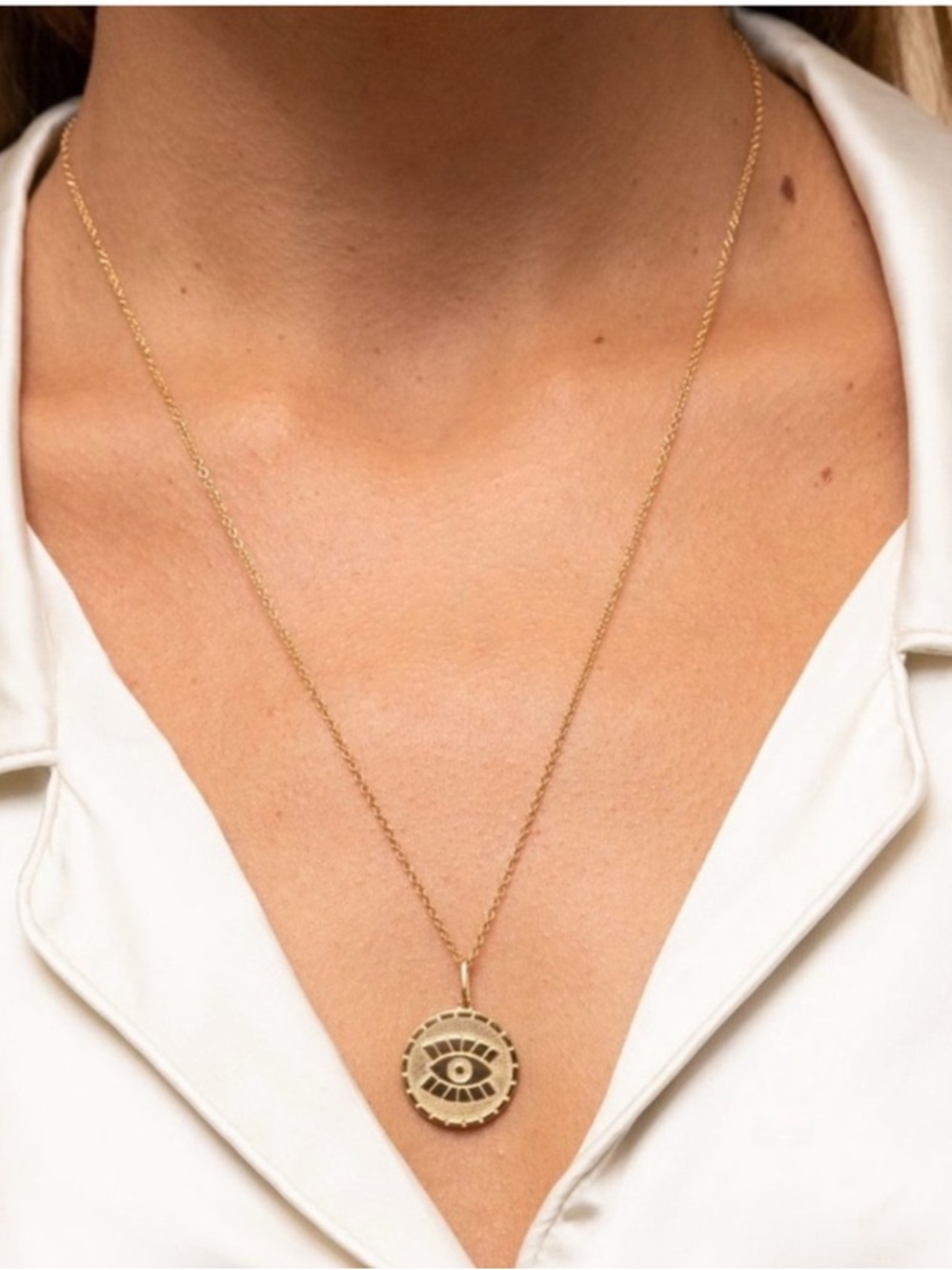 Mejuri | Evil Eye | Pendant | NO CHAIN